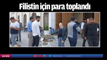 Filistin i&ccedil;in para toplandı