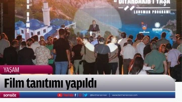 Film tanıtımı yapıldı