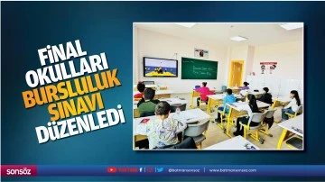 Final Okulları, bursluluk sınavı d&uuml;zenledi