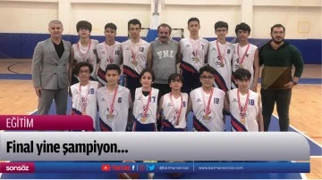 Final yine şampiyon&hellip;