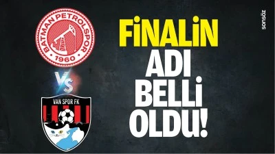 Finalin adı belli oldu! Petrolspor- Vanspor