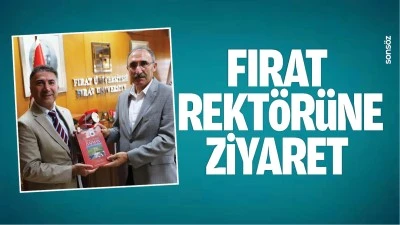 Fırat Rekt&ouml;r&uuml;ne ziyaret&hellip;