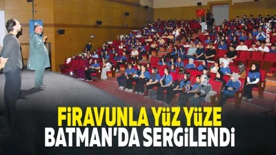 Firavunla Y&uuml;z Y&uuml;ze, Batman&rsquo;da sergilendi