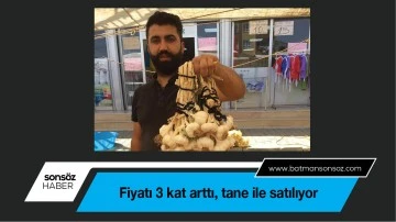 Fiyatı 3 kat arttı, tane ile satılıyor