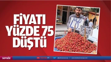 Fiyatı y&uuml;zde 75 d&uuml;şt&uuml;