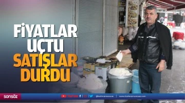 Fiyatlar u&ccedil;tu, satışlar durdu