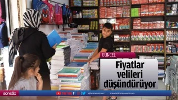 Fiyatlar velileri d&uuml;ş&uuml;nd&uuml;r&uuml;yor