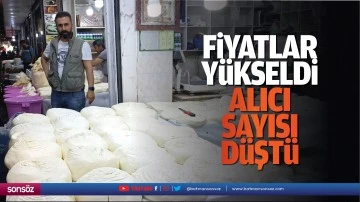 Fiyatlar y&uuml;kseldi, alıcı sayısı d&uuml;şt&uuml;