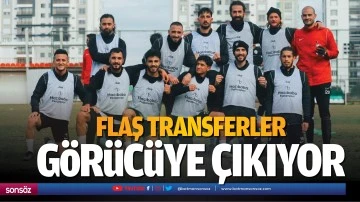 Flaş transferler g&ouml;r&uuml;c&uuml;ye &ccedil;ıkıyor