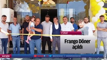 Frango Döner açıldı