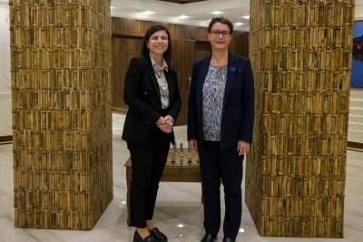 Fransa B&uuml;y&uuml;kel&ccedil;isinden B&uuml;y&uuml;kşehir Belediyesine ziyaret