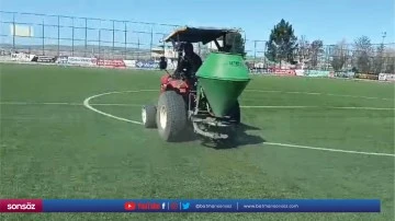 Futbol sahalarına gran&uuml;l atıldı