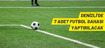 Futbol sahası yapılacak