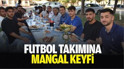 Futbol takımına mangal keyfi&hellip;