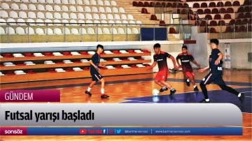 Futsal yarışı başladı