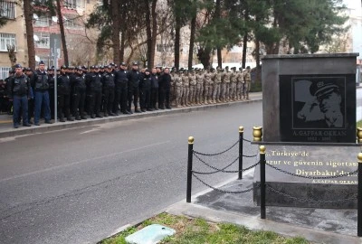 Gaffar Okkan ve 5 polis memuru t&ouml;renle anıldı