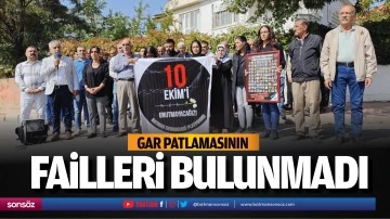 Gar patlamasının failleri bulunmadı