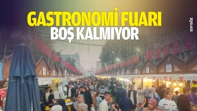Gastronomi Fuarı boş kalmıyor