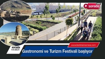 Gastronomi ve Turizm Festivali başlıyor