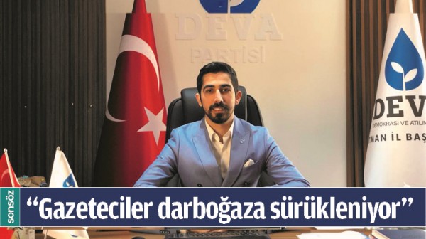 &ldquo;GAZETECİLER DARBOĞAZA S&Uuml;R&Uuml;KLENİYOR&rdquo;