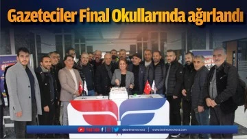 Gazeteciler Final Okullarında ağırlandı