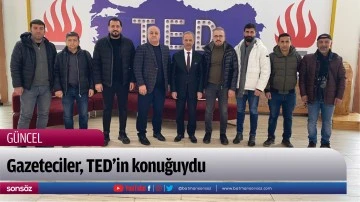 Gazeteciler, TED&rsquo;in konuğuydu