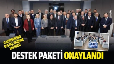 Gazetecilere sosyal yardım m&uuml;jdesi: Destek paketi onaylandı