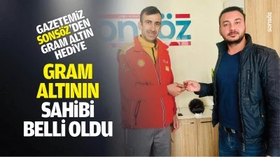 Gazetemiz Sons&ouml;z&rsquo;den gram altın hediye&hellip;
