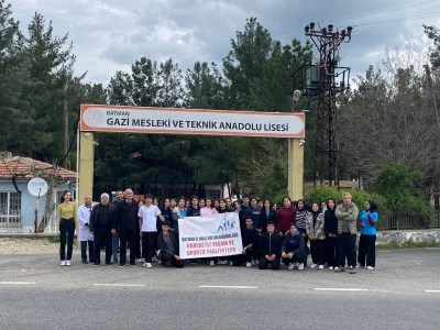 Gazi Lisesi&rsquo;nde sağlıklı etkinlik