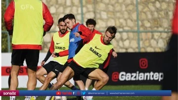 Gaziantep FK, Adana Demirspor ma&ccedil;ının hazırlıklarına başladı