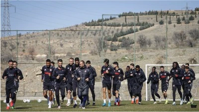 Gaziantep FK, Galatasaray ma&ccedil;ının hazırlıklarını s&uuml;rd&uuml;rd&uuml;