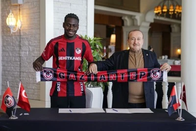 Gaziantep FK, Victor Gidado'yu renklerine bağladı