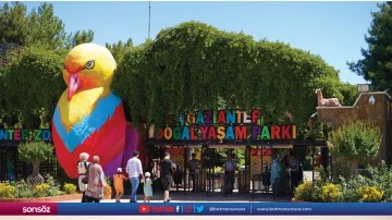 Gaziantep Hayvanat Bah&ccedil;esi'ni 3 g&uuml;nde 27 bin kişi ziyaret etti