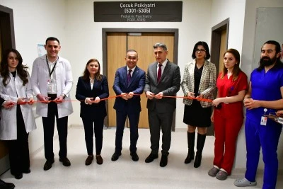 Gaziantep Şehir Hastanesi'nde &Ccedil;ocuk ve Ergen Ruh Sağlığı Servisi hizmete a&ccedil;ıldı