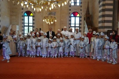 Gaziantep'te 41 &ccedil;ocuk i&ccedil;in Geleneksel S&uuml;nnet Ş&ouml;leni d&uuml;zenlendi