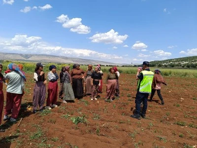 Gaziantep'te anız yangınlarına y&ouml;nelik dron destekli denetim yapılıyor