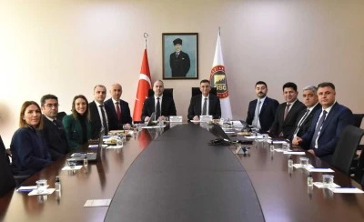 Gaziantep'te ASELSAN'ın kuracağı fabrikanın y&ouml;netim kurulu toplantısı d&uuml;zenlendi