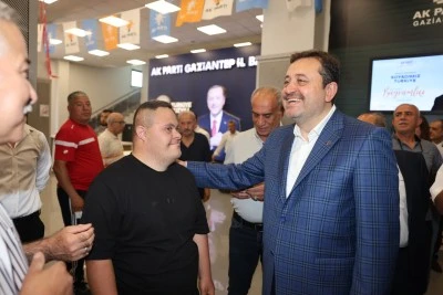 Gaziantep'te bayramlaşma programı d&uuml;zenlendi