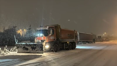Gaziantep'te kar yağışı etkili oluyor