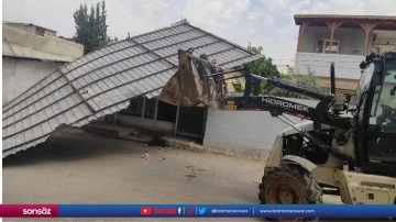 Gaziantep'te kuvvetli r&uuml;zgar etkili oldu