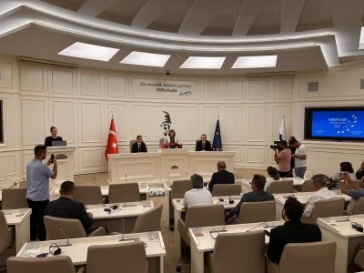 Gaziantep'te "Avrupa G&uuml;n&uuml;" resepsiyonu d&uuml;zenlendi