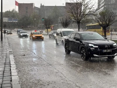 Gaziantep'te sağanak etkili oldu
