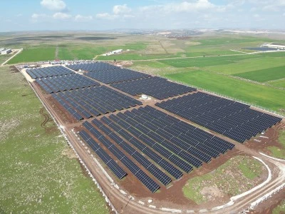 Gaziantep&rsquo;te Solarpark Projesi'nin ilk b&ouml;l&uuml;m&uuml; tamamlandı