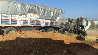 Gaziantep&rsquo;te tır yangınında s&uuml;r&uuml;c&uuml; yaralandı