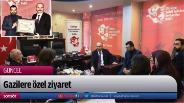 Gazilere &ouml;zel ziyaret