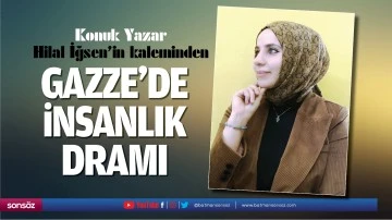 Gazze'de insanlık dramı
