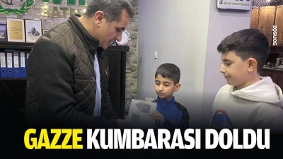 Gazze Kumbarası doldu