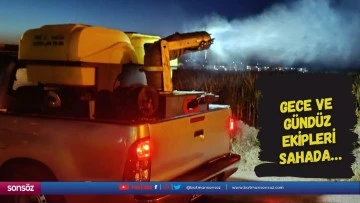 Gece ve g&uuml;nd&uuml;z ekipleri sahada&hellip;