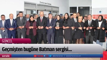 Ge&ccedil;mişten bug&uuml;ne Batman sergisi...