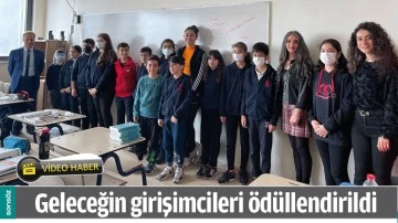 GELECEĞİN GİRİŞİMCİLERİ &Ouml;D&Uuml;LLENDİRİLDİ
